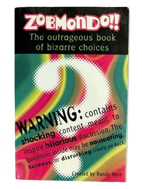 Outrageous Book of Bizarre Choices Party Game